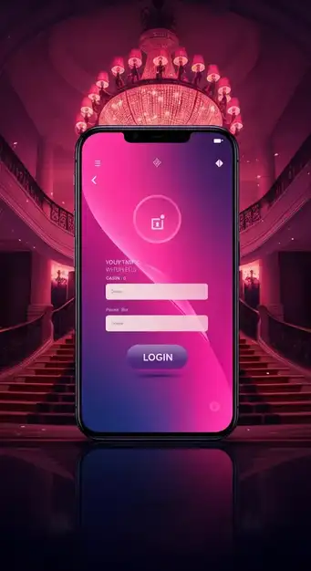 Interface de connexion sécurisée de Magical Spin Casino affichant les champs d'identifiant et de mot de passe, avec logo et icônes de sécurité.